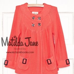 Matilda Jane  Flutterby Wing Sweater - Size 2